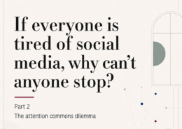 If everyone is tired of social media, why can't anyone stop?